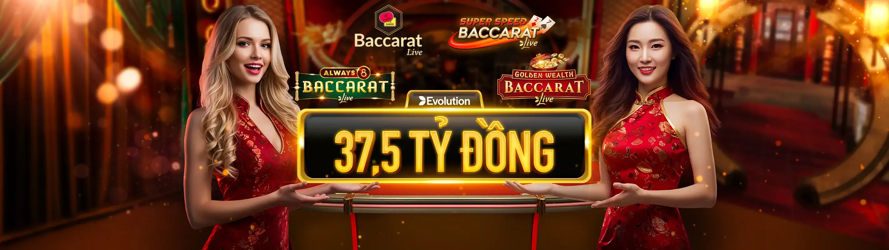 Bàn Baccarat sang trọng với chip và bài, thể hiện ưu đãi bonusfreebet
